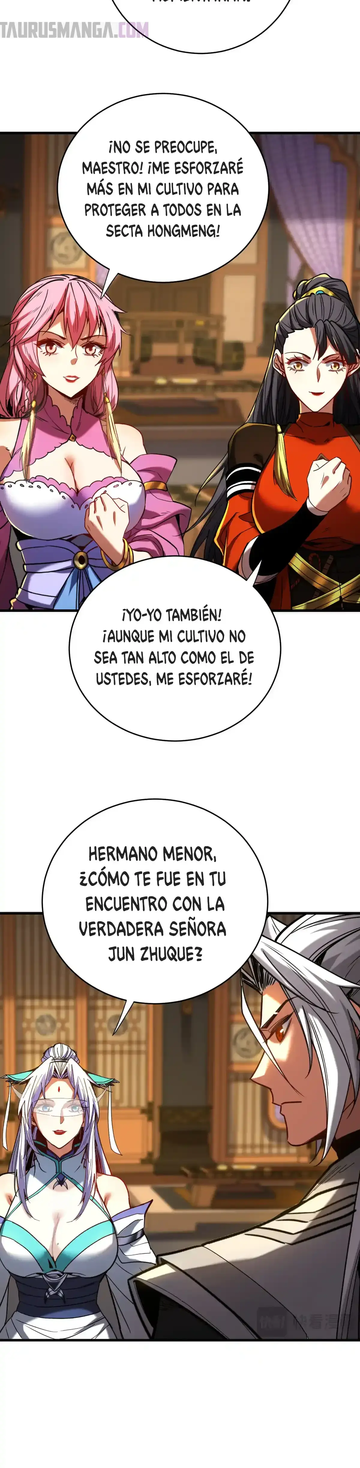 Mientras mis discípulas se matan, yo me relajo! > Capitulo 151 > Page 111